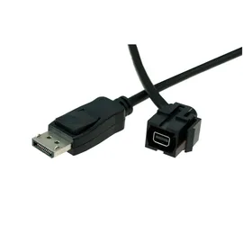 Bachmann Mini DisplayPort/DisplayPort Kabel 0,5 m Schwarz