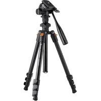 K&F Concept Stativkit Aluminium mit Videoneiger