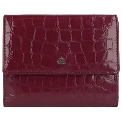 Esquire Nizza Geldbörse RFID Schutz Leder 12.5 cm  rot