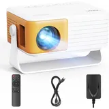 Mini Beamer Y3 180° Drehbar Auto Keystone 1080P 15000L 50% Zoom HDMI USB PS5 TV