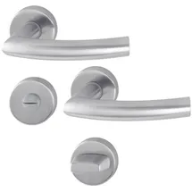 HOPPE Rosettengrt.Tro.E1430Z/42KV/42KVS VA F69 rd.SK/OL DIN L/R D/D