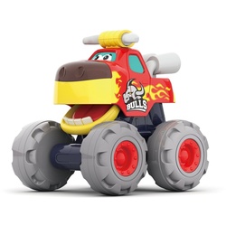 Moni Spielzeug-Auto Spielzeug Monstertruck 3151, Monsterdesign, beweglicher Mund, Spielzeugauto rot