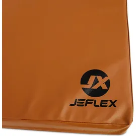 JEFlex Weichbodenmatte braun 100 x 70 x 8 cm für klein und groß, Workout, Spielzimmer, Sportverein - Braun