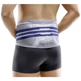 Bauerfeind Rückenbandage Bauerfeind LumboTrain® Straight Rückenbandage silberfarben 6