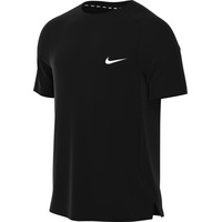 Nike M Nk Df Flex Rep Ss Top, Black/White, FN2979-010, M