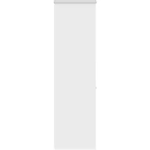 vidaXL Duschrollo 60 x 240 cm weiß
