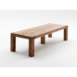 MCA Furniture Esstisch Leeds - Massivholz Eiche Bassano 260 x 100cm