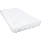 Primera Spannbettlaken Satin 180 x 200 cm weiß