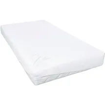Primera Spannbettlaken Satin 180 x 200 cm weiß