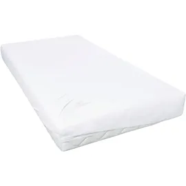 Primera Spannbettlaken Satin 180 x 200 cm weiß