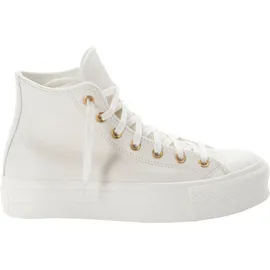 Converse CHUCK TAYLOR ALL STAR LIFT PLATFORM GOLD in Weiss, 39