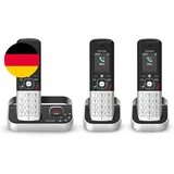 ALCATEL FX990 Voice Trio - Schnurloses Dect-Telefon Mit Anrufbeantworter 50 Min.