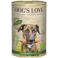 DOG'S LOVE Bio Greens 12 x 400 g