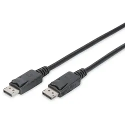 DIGITUS ASSMANN DisplayPort Kabel  2.0m Verriegelung  Ultra HD 4K sw.