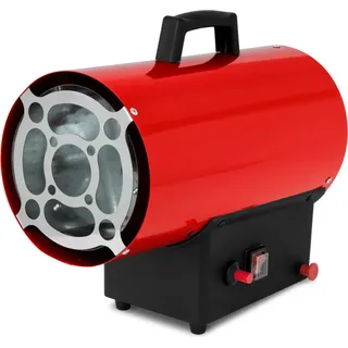 Eberth Gasheizgebläse 15 kW Direkt, Heizkanone Gas, Luftdurchsatz 320 m3/h,