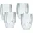 Intirilife Doppelwandiges Thermo Glas 0,21 l 4 St.