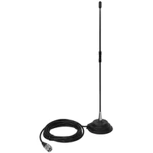 PNI ESCORT Funkpaket HP 8001L ASQ 4W 12V, 40 Kanäle + CB Extra 40 Antenne mit mitgeliefertem, Zubehör Netzwerk
