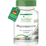 Fairvital Magnesiumcitrat 100 mg Kapseln 120 St.