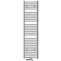 Luxebath Badheizkörper Mittelanschluss 400x1800 mm Chrome gerade mit Wand