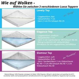 Hasena Stefania 160 x 200 cm Beige