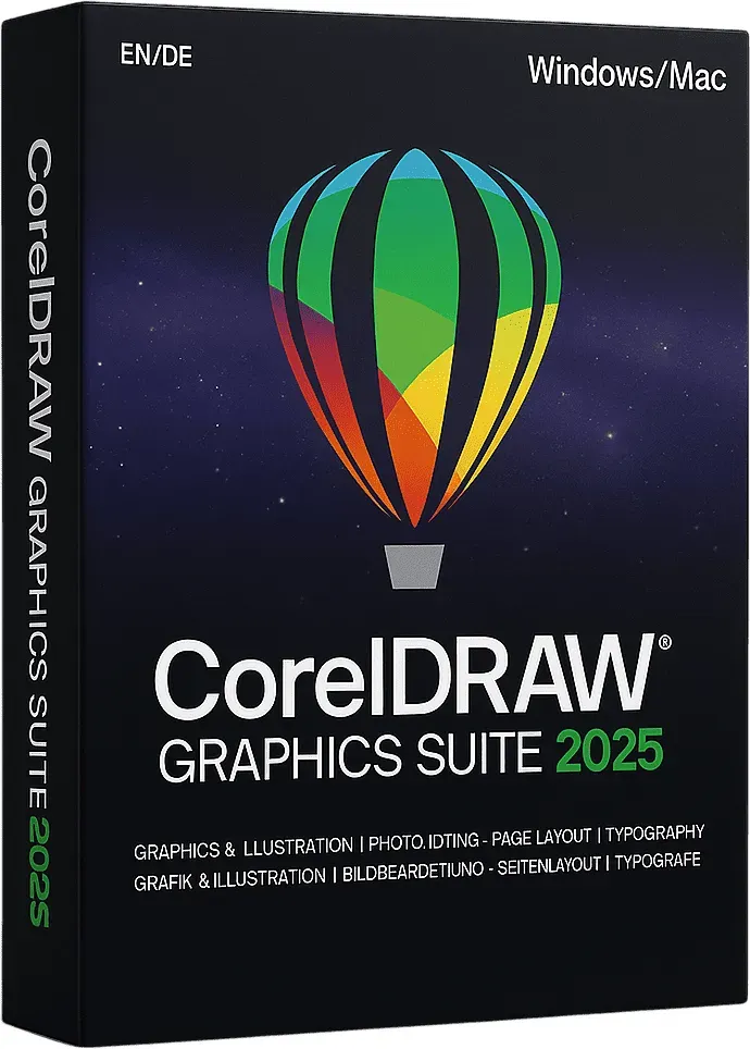 CorelDRAW Graphics Suite 2025 - Unbegrenzte Laufzeit - Mac OS
