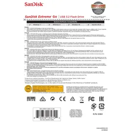 SanDisk Extreme Go USB-Stick 128 GB