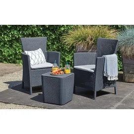 KETER Iowa Set 3-tlg. Grau