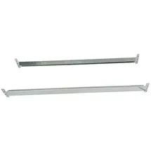 Schulte Reifenregal Stahl 130x40 cm silberfarben