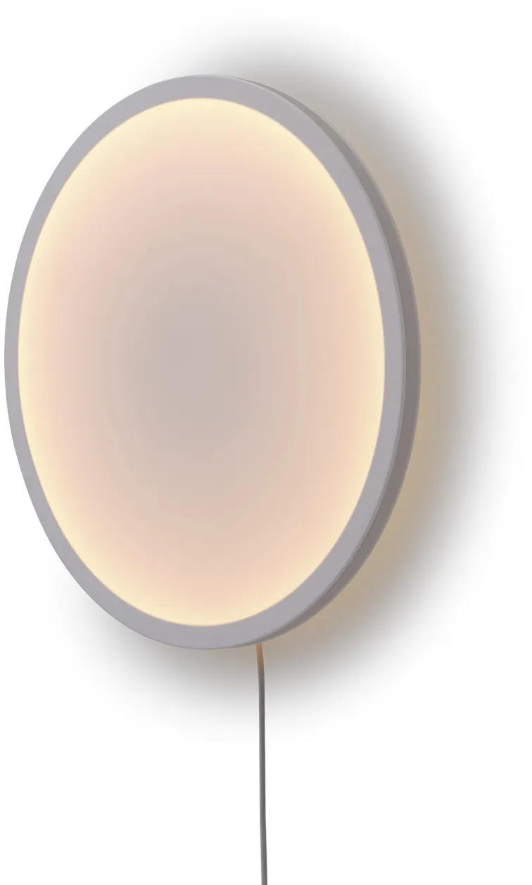 Muuto Calm LED Wandleuchte, touch dim, Ø 50 cm, orange