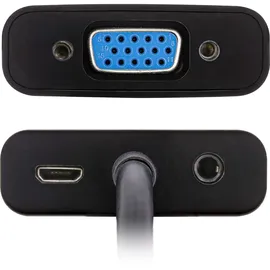 InLine HDMI zu VGA Konverter Kabel 0,10 m Schwarz
