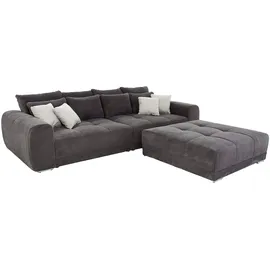 Jockenhöfer Hocker Moldau XXL 120 x 39 x 120 cm Grau