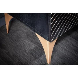 Riess-Ambiente Highboard GOLDEN SUNSET 120cm schwarz gold Mangoholz