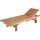 Garden Pleasure Solo Sonnenliege 200 x 77 x 97 cm natur