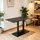 360Home Esszimmertisch 60 x 75 x 60 cm schwarz