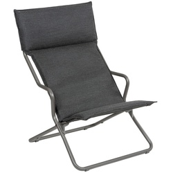 Lounger Ancône Lafuma schwarz, 94x66x71 cm