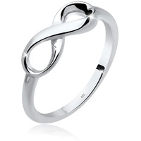 Elli Basic Infinity Unendlichkeit 925 Sterling Silber Ringe Damen