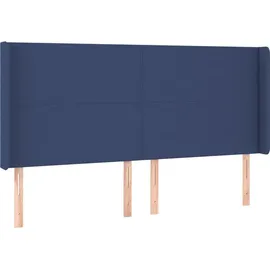 vidaXL Boxspringbett 180 x 200 cm Blau