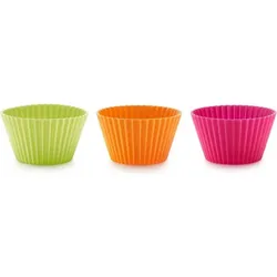Lekue Muffinformen 7 cm bunt 6 St.