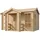 TIMBELA Spielhaus M520 Beige Holz