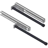 Giese GmbH Handtuchhalter Ausziehbar Schwarz Matt 91113-14