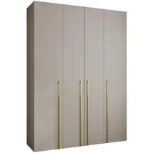 abiks möbel Drehtürenschrank COMO 180 x 245,5 x 40 cm Gold