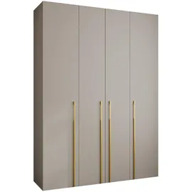 abiks möbel Drehtürenschrank COMO 180 x 245,5 x 40 cm Gold