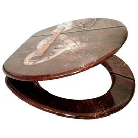 Sanilo WC-Sitz mit Absenkautomatik Braun