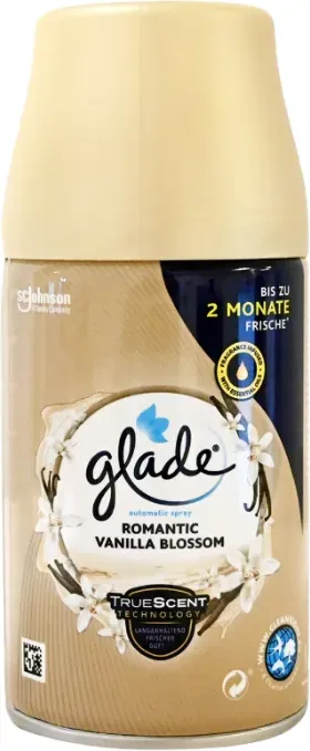 Glade Automatischer Raumspray-Diffuser Nachfüllpackung, Romantische Vanilleblüte, 6 x 269 ml