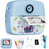 Sofortbildkamera Kinder,Kinderkamera Kompaktkameras 1080P HD Sofortdruck von