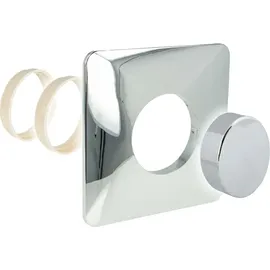 LE SANITAIRE Blindabdeckung 140 x 140 mm Wasserzähler Verchromt