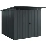 Hörmann EcoStar Gerätehaus 2,29 x 2,62 m Anthrazitgrau