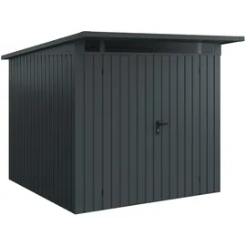 Hörmann EcoStar Gerätehaus 2,29 x 2,62 m Anthrazitgrau