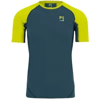 Karpos Lavaredo Kurzarm-t-shirt - Stargazer / Primrose - L