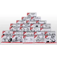 Bartl 112394 Knobelspiele Set aus Holz 24 Mini-Puzzles, Perfekte Adventskalenderfüllung für Puzzlefreunde